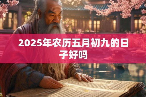2025年农历五月初九的日子好吗 2025年农历五月初九的日子好吗