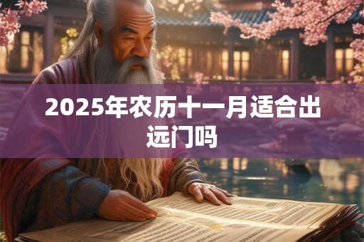 2025年农历十一月适合出远门吗