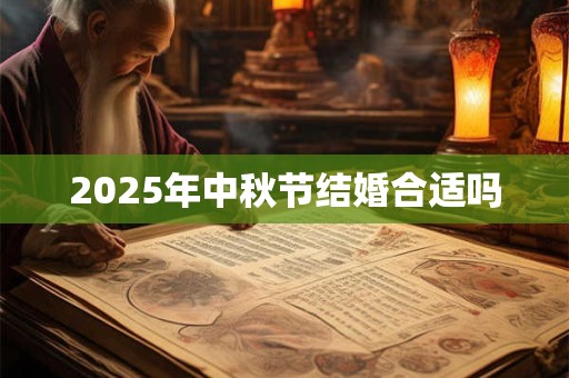 2025年中秋节结婚合适吗 2025年中秋节结婚合适吗