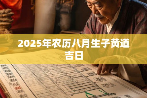 2025年农历八月生子黄道吉日 2025年农历八月生子黄道吉日