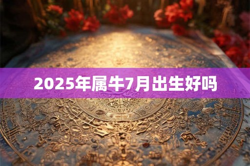 2025年属牛7月出生好吗 2025年属牛7月出生好吗