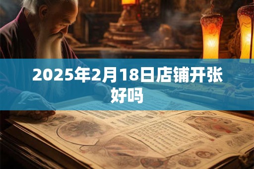 2025年2月18日店铺开张好吗 2025年2月18日店铺开张好吗