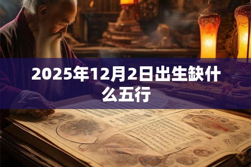 2025年12月2日出生缺什么五行 2025年12月2日出生缺什么五行