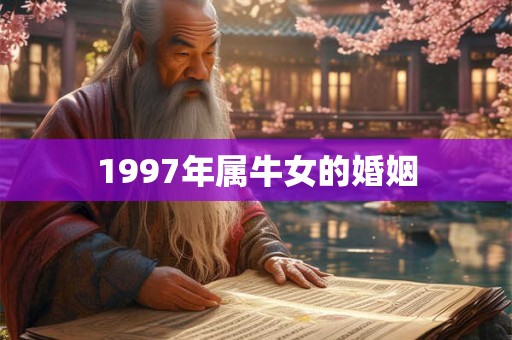 1997年属牛女的婚姻 1997年属牛女的婚姻
