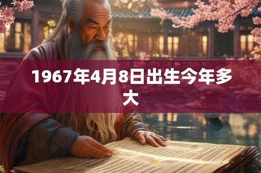 1967年4月8日出生今年多大