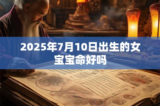 2025年7月10日出生的女宝宝命好吗 2025年7月10日出生的女宝宝命好吗