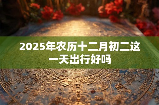 2025年农历十二月初二这一天出行好吗 2025年农历十二月初二这一天出行好吗