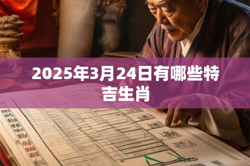 2025年3月24日有哪些特吉生肖 2025年3月24日有哪些特吉生肖