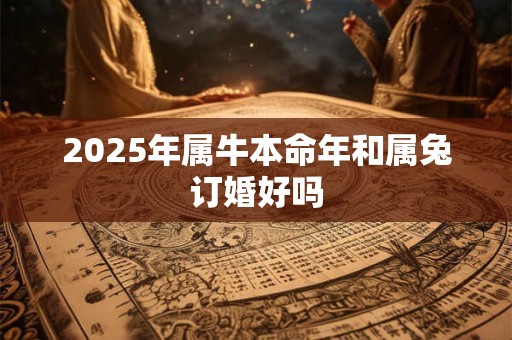 2025年属牛本命年和属兔订婚好吗 2025年属牛本命年和属兔订婚好吗