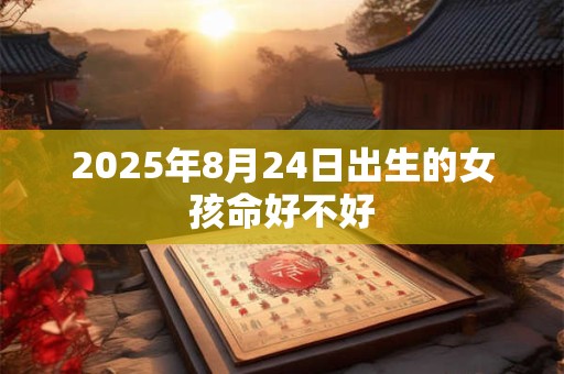 2026年8月24日出生的女孩命好不好