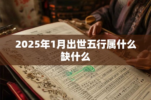 2025年1月出世五行属什么缺什么 2025年1月出世五行属什么缺什么