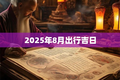 2025年8月出行吉日
