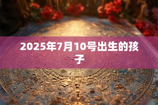 2025年7月10号出生的孩子 2025年7月10号出生的孩子