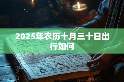 2025年农历十月三十日出行如何 2025年农历十月三十日出行如何