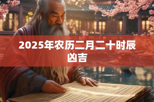 2026年农历二月二十时辰凶吉 2026年农历二月二十时辰凶吉