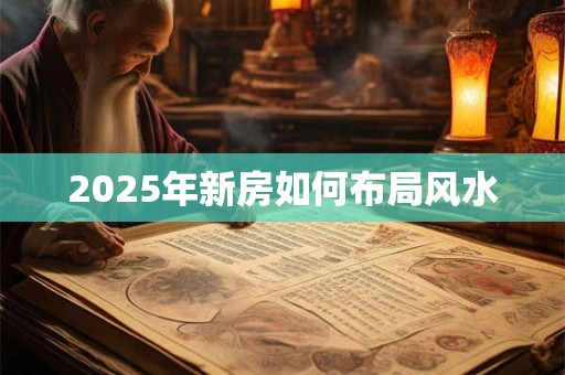 2025年新房如何布局风水 2025年新房如何布局风水