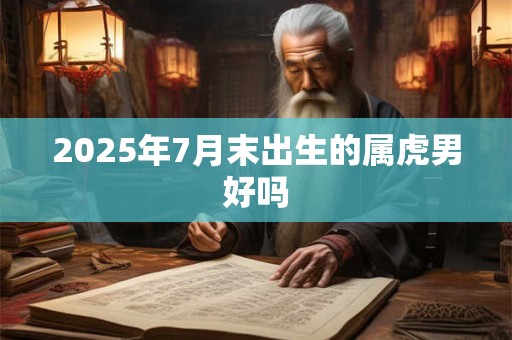 2025年7月末出生的属虎男好吗 2025年7月末出生的属虎男好吗