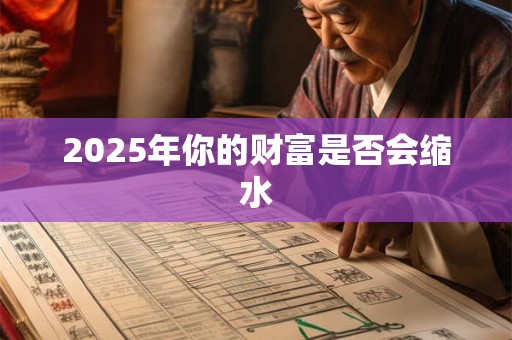 2025年你的财富是否会缩水 2025年你的财富是否会缩水