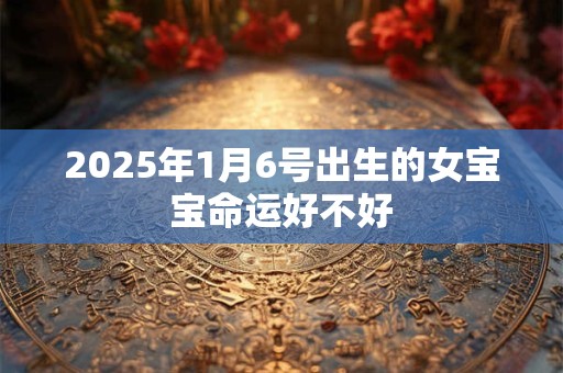2025年1月6号出生的女宝宝命运好不好 2025年1月6号出生的女宝宝命运好不好