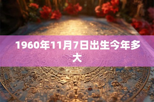 1960年11月7日出生今年多大 1960年11月7日出生今年多大