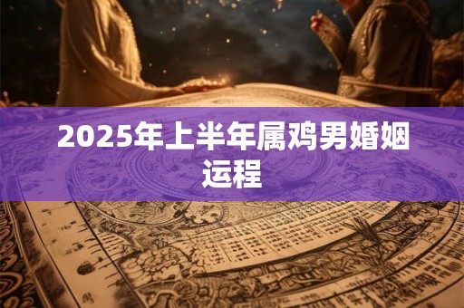 2025年上半年属鸡男婚姻运程 2025年上半年属鸡男婚姻运程