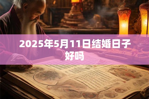 2025年5月11日结婚日子好吗 2025年5月11日结婚日子好吗