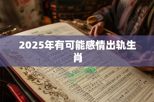 2025年有可能感情出轨生肖