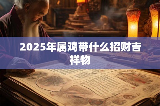 2025年属鸡带什么招财吉祥物 2025年属鸡带什么招财吉祥物