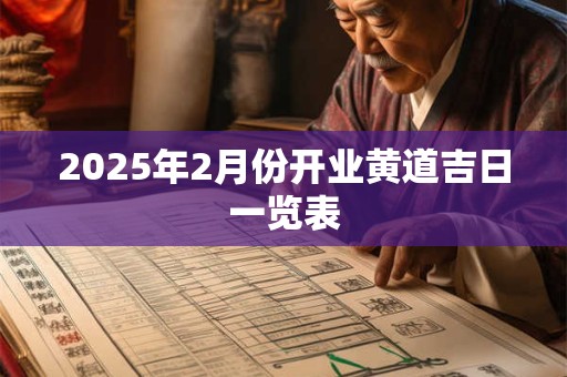 2025年2月份开业黄道吉日一览表 2025年2月份开业黄道吉日一览表