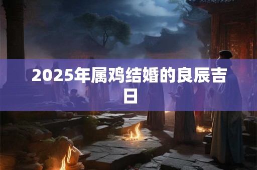 2025年属鸡结婚的良辰吉日 2025年属鸡结婚的良辰吉日