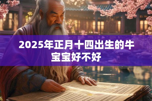 2025年正月十四出生的牛宝宝好不好