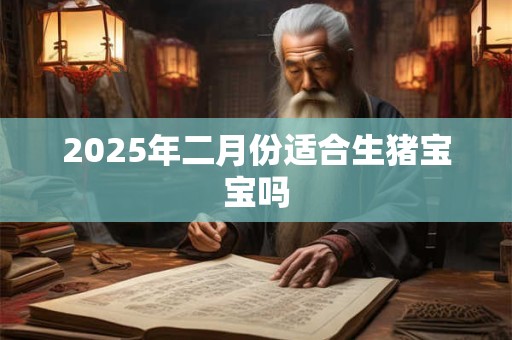 2025年二月份适合生猪宝宝吗 2025年二月份适合生猪宝宝吗