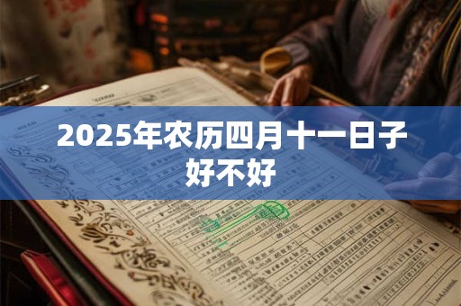 2025年农历四月十一日子好不好 2025年农历四月十一日子好不好