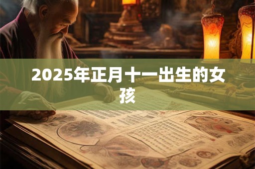 2025年正月十一出生的女孩