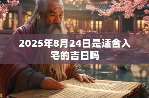 2025年8月24日是适合入宅的吉日吗 2025年8月24日是适合入宅的吉日吗