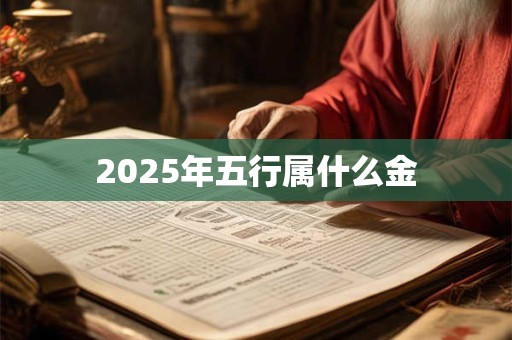 2025年五行属什么金 2025年五行属什么金