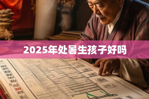 2025年处暑生孩子好吗 2025年处暑生孩子好吗