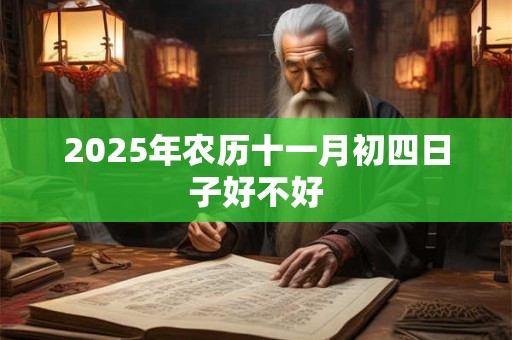 2025年农历十一月初四日子好不好 2025年农历十一月初四日子好不好