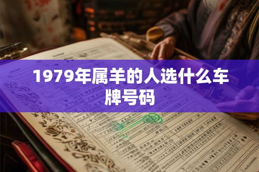1979年属羊的人选什么车牌号码 1979年属羊的人选什么车牌号码