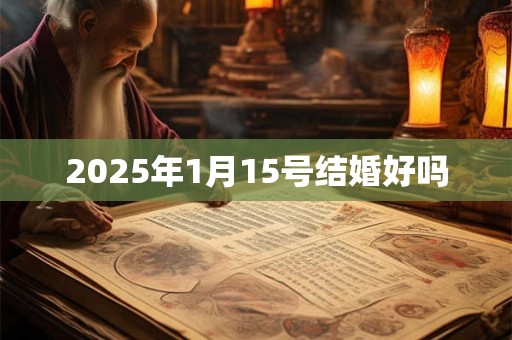 2025年1月15号结婚好吗