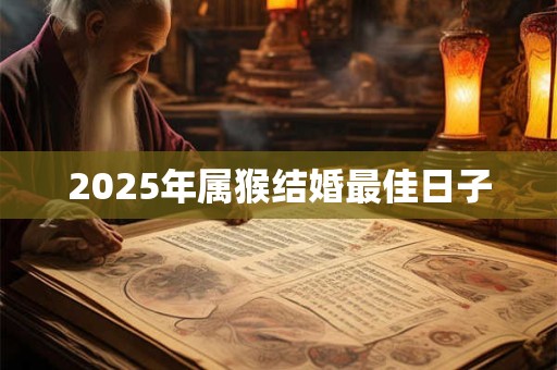 2025年属猴结婚最佳日子 2025年属猴结婚最佳日子