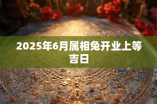 2025年6月属相兔开业上等吉日 2025年6月属相兔开业上等吉日