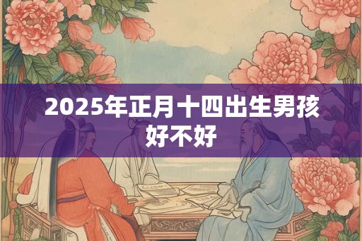 2025年正月十四出生男孩好不好 2025年正月十四出生男孩好不好