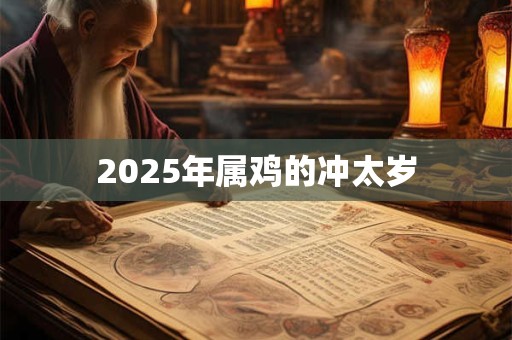 2025年属鸡的冲太岁