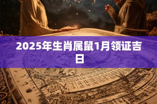 2025年生肖属鼠1月领证吉日 2025年生肖属鼠1月领证吉日