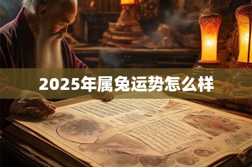 2025年属兔运势怎么样 2025年属兔运势怎么样