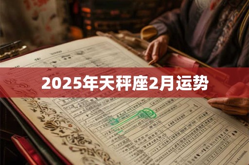 2025年天秤座2月运势