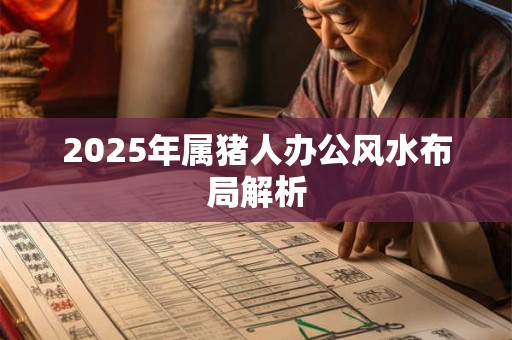 2025年属猪人办公风水布局解析 2025年属猪人办公风水布局解析
