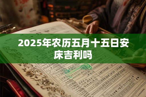 2025年农历五月十五日安床吉利吗 2025年农历五月十五日安床吉利吗