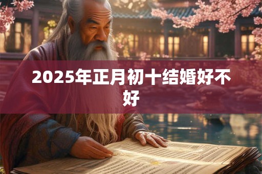 2025年正月初十结婚好不好 2025年正月初十结婚好不好